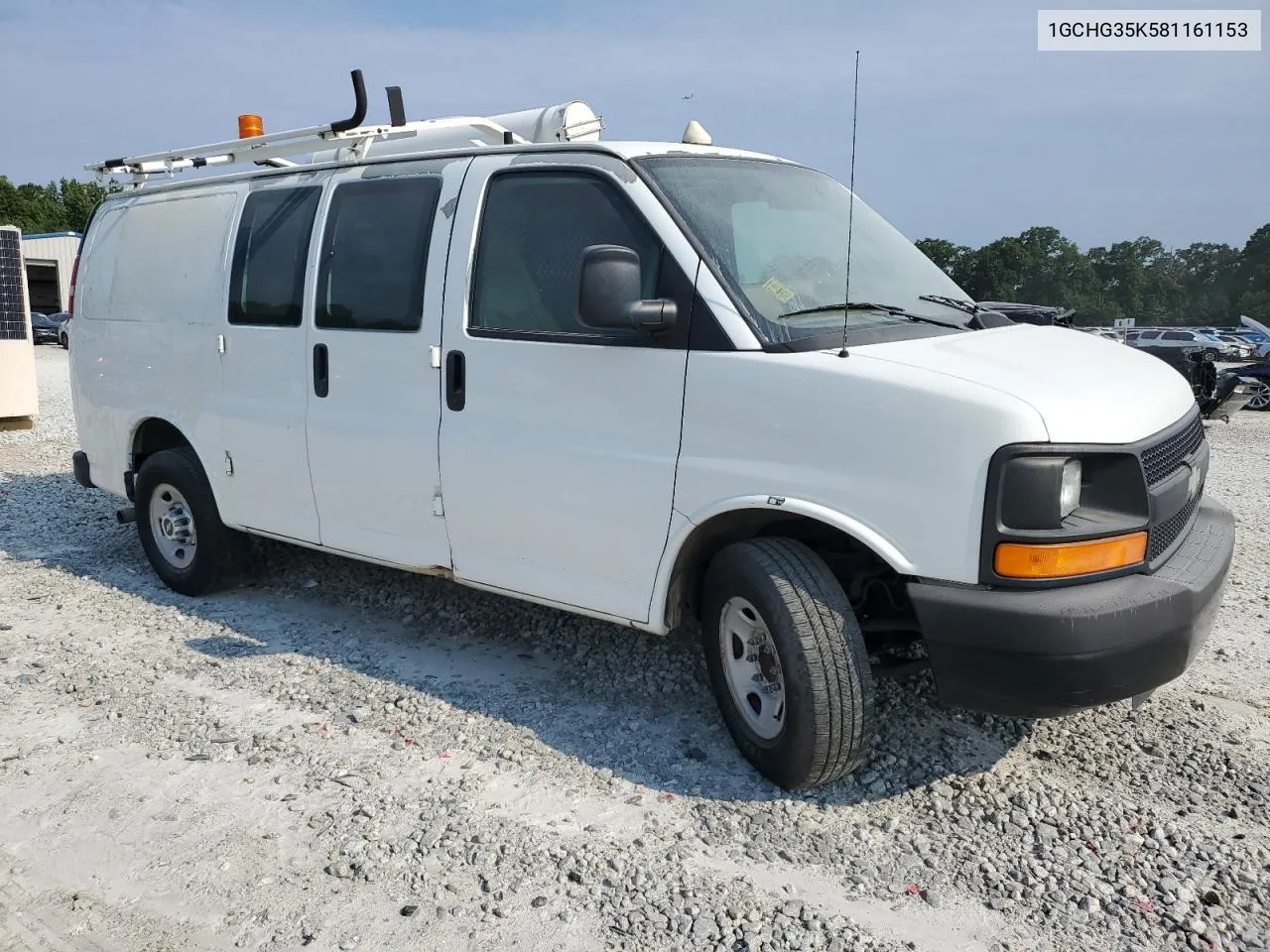 2008 Chevrolet Express G3500 VIN: 1GCHG35K581161153 Lot: 58964024