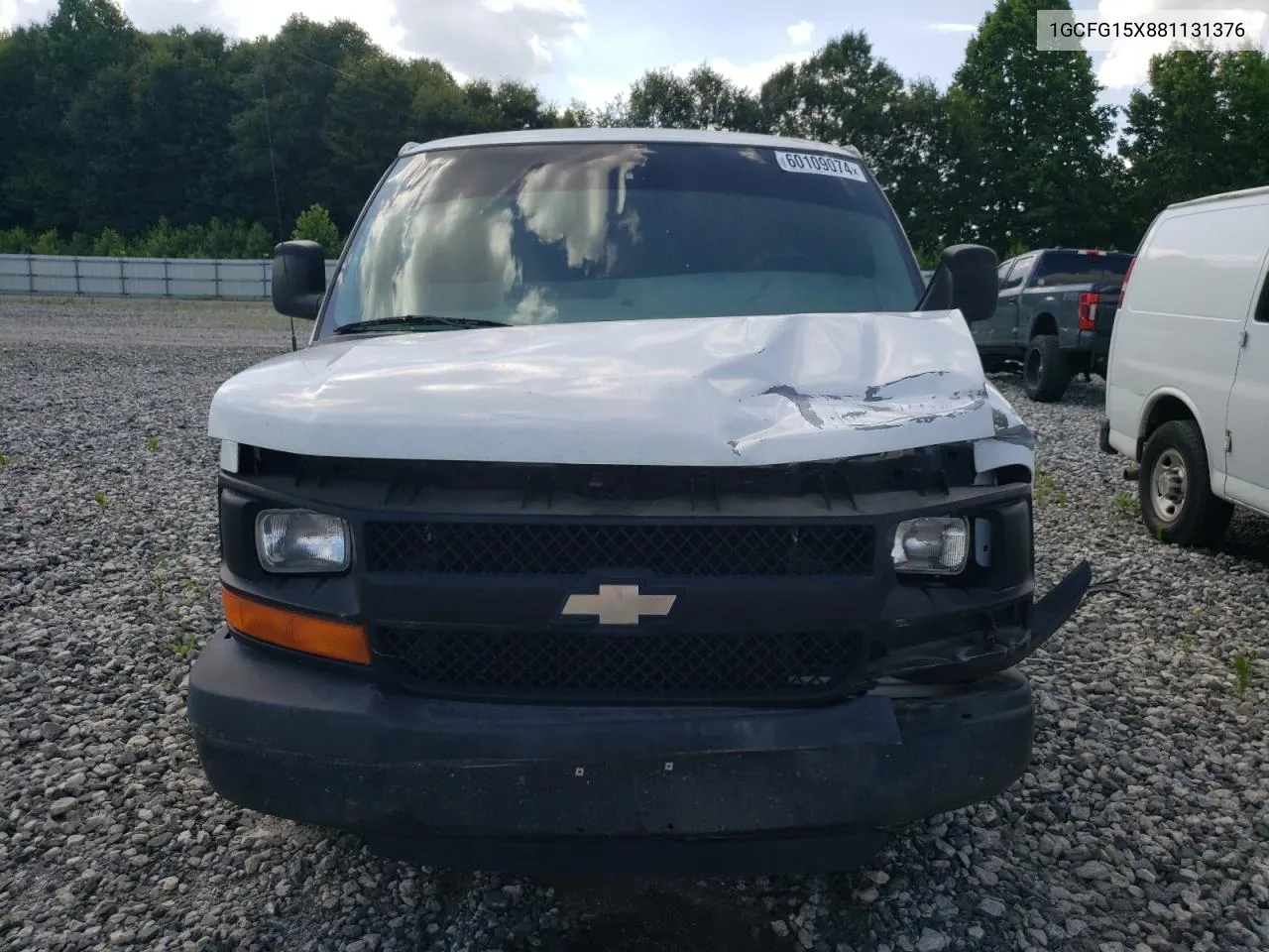 2008 Chevrolet Express G1500 VIN: 1GCFG15X881131376 Lot: 60109074