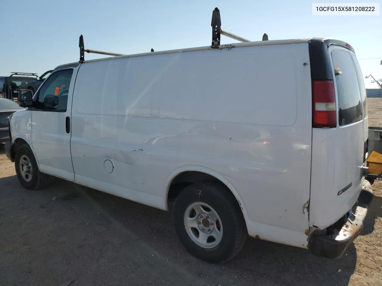 2008 Chevrolet Express G1500 VIN: 1GCFG15X581208222 Lot: 65562004