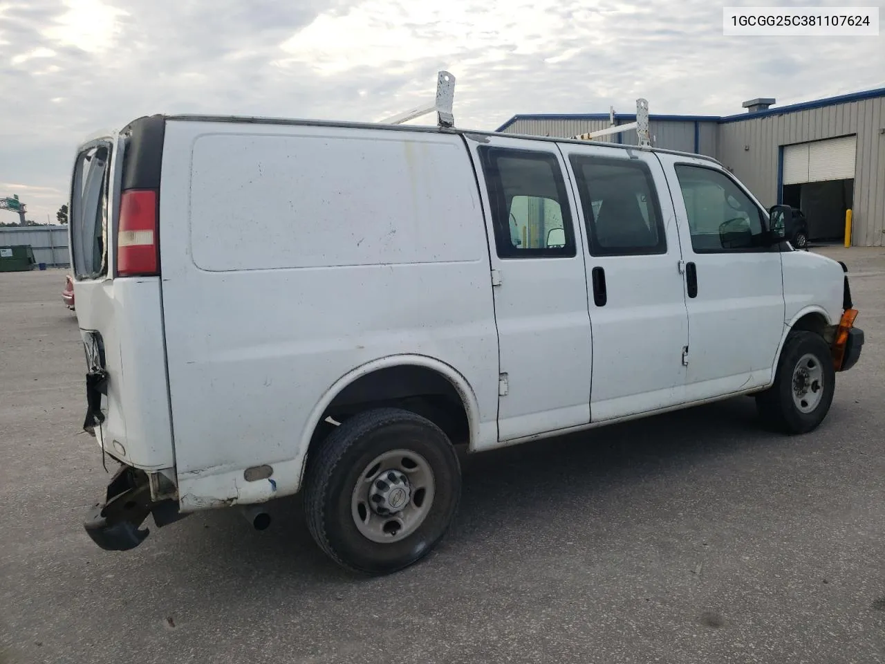 2008 Chevrolet Express G2500 VIN: 1GCGG25C381107624 Lot: 65609104