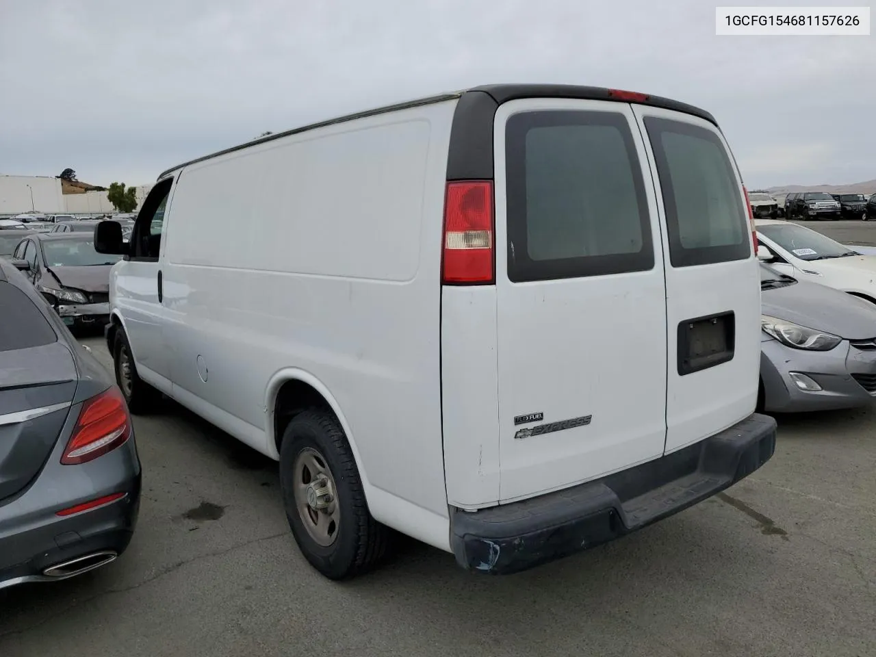 1GCFG154681157626 2008 Chevrolet Express G1500