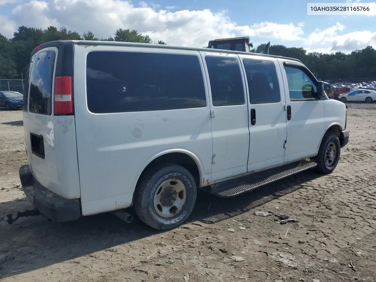 2008 Chevrolet Express G3500 VIN: 1GAHG35K281165766 Lot: 69245004