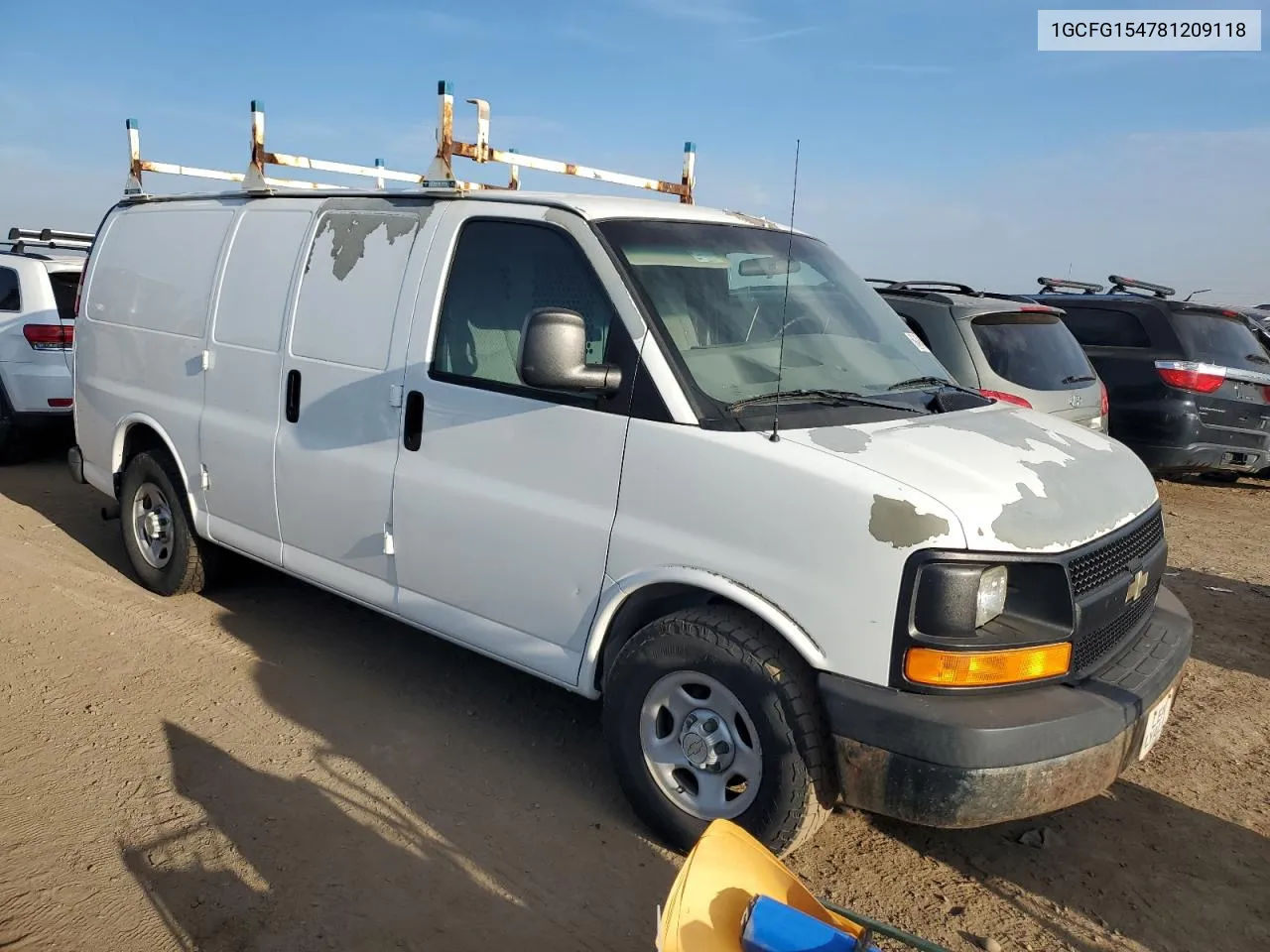 1GCFG154781209118 2008 Chevrolet Express G1500