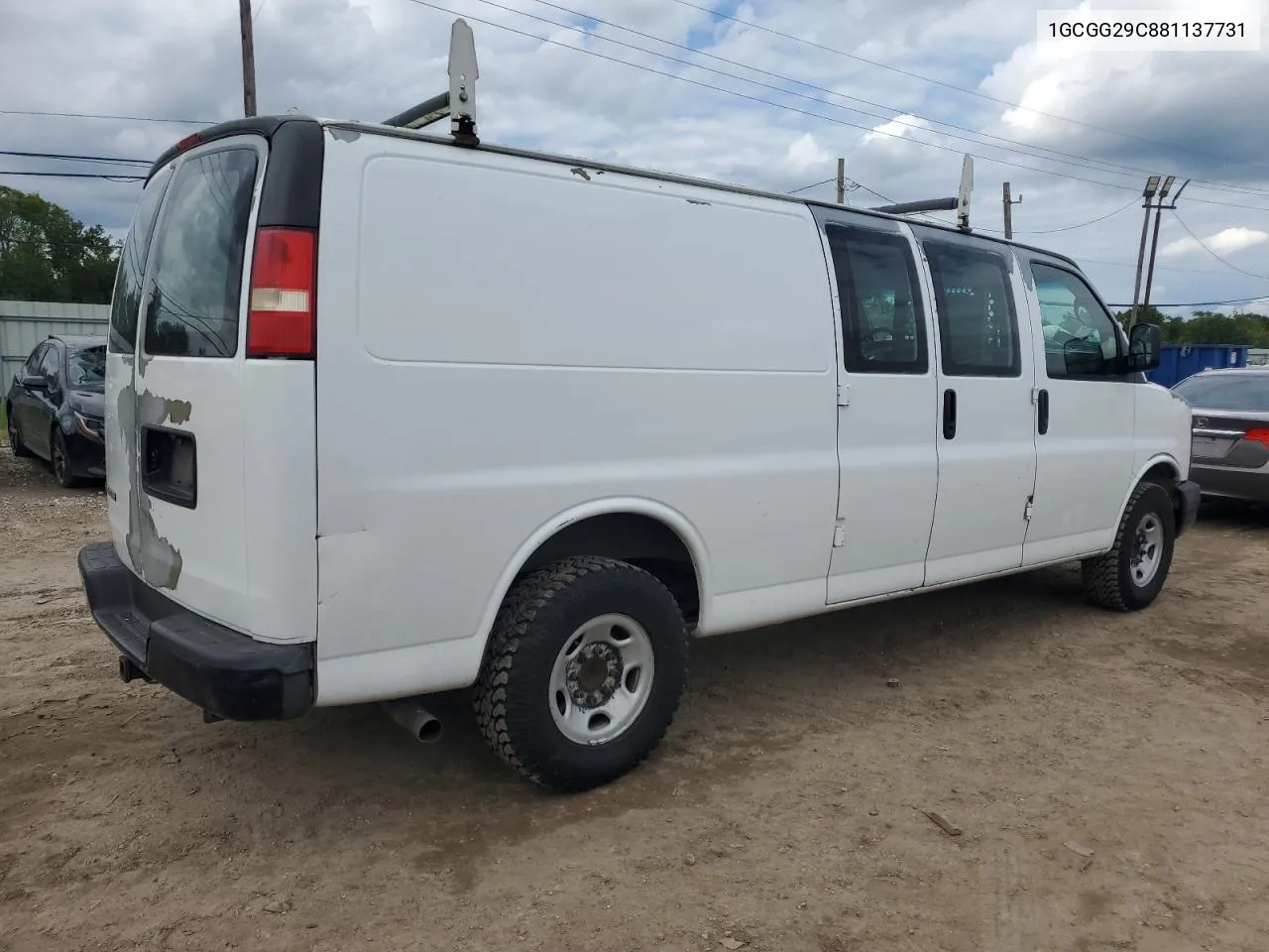 2008 Chevrolet Express G2500 VIN: 1GCGG29C881137731 Lot: 70915384