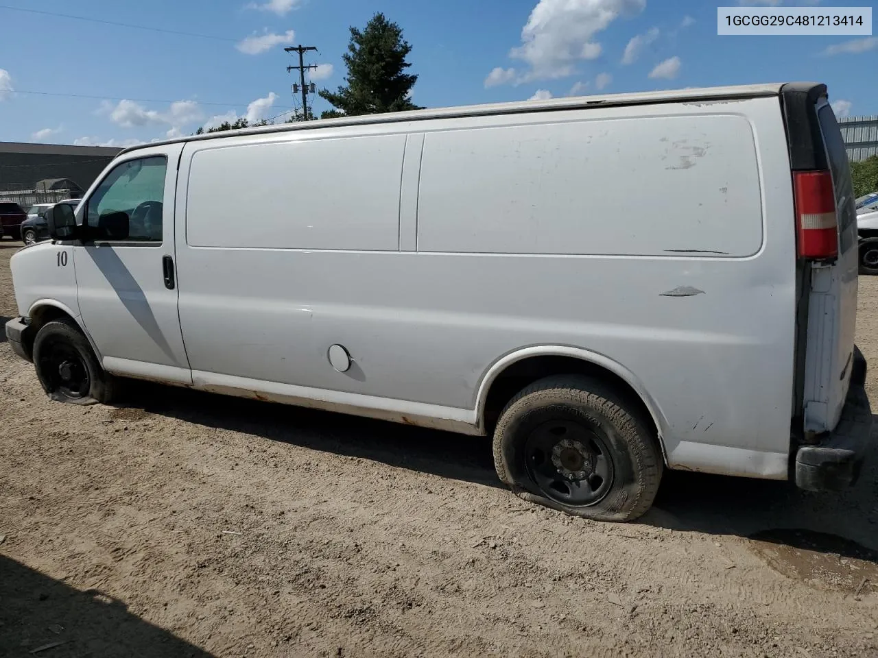 1GCGG29C481213414 2008 Chevrolet Express G2500