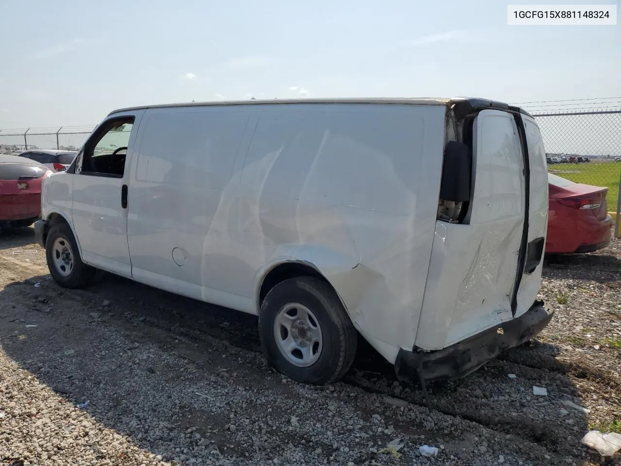 2008 Chevrolet Express G1500 VIN: 1GCFG15X881148324 Lot: 71046974