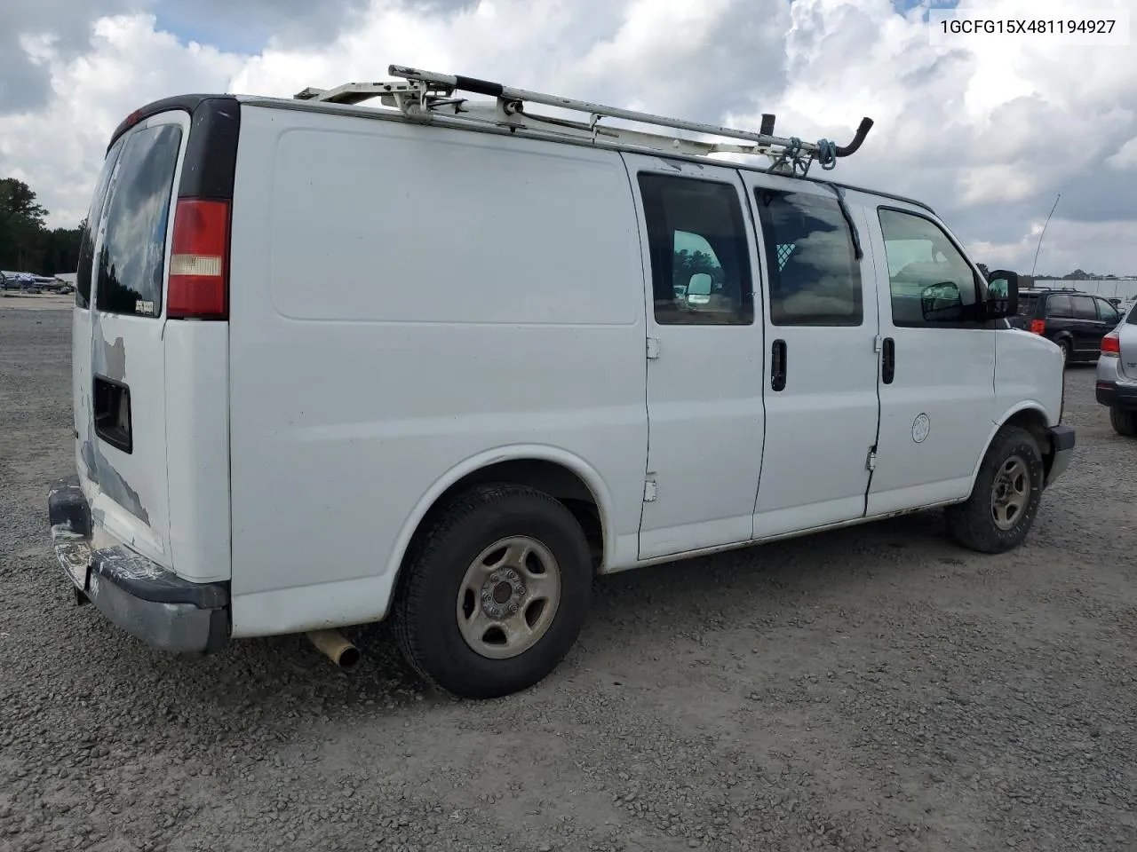 2008 Chevrolet Express G1500 VIN: 1GCFG15X481194927 Lot: 72755864