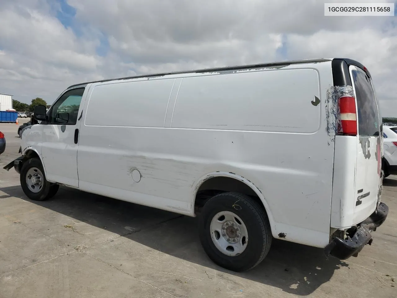 2008 Chevrolet Express G2500 VIN: 1GCGG29C281115658 Lot: 73185894