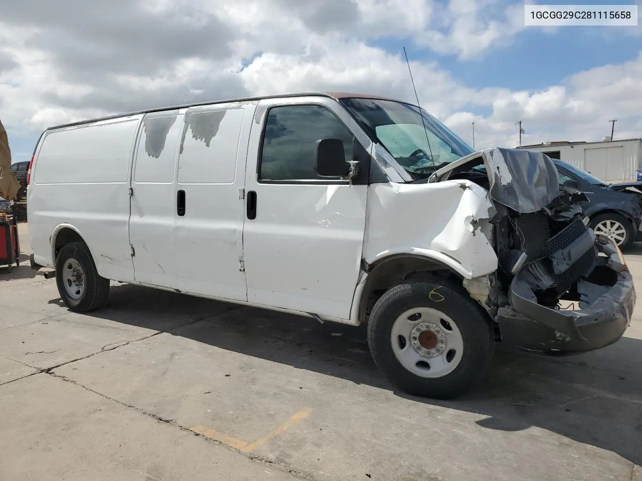 2008 Chevrolet Express G2500 VIN: 1GCGG29C281115658 Lot: 73185894