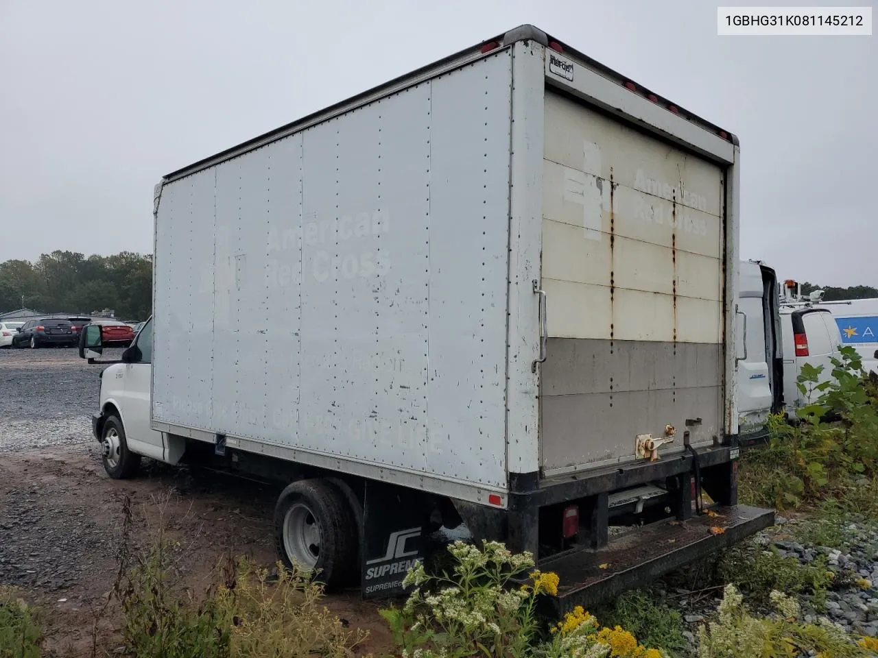 1GBHG31K081145212 2008 Chevrolet Express G3500