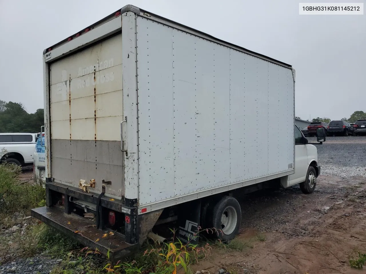 1GBHG31K081145212 2008 Chevrolet Express G3500