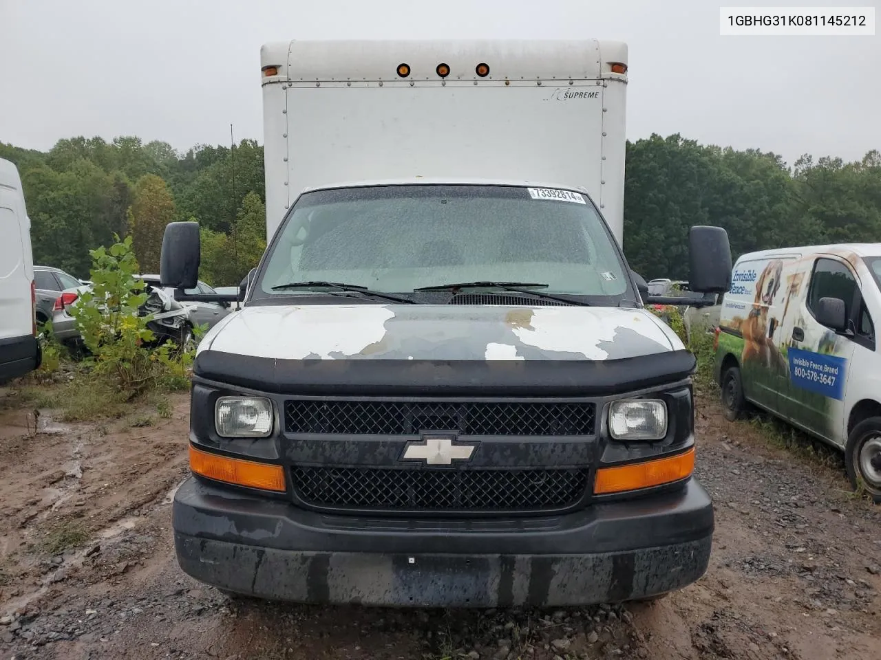 1GBHG31K081145212 2008 Chevrolet Express G3500