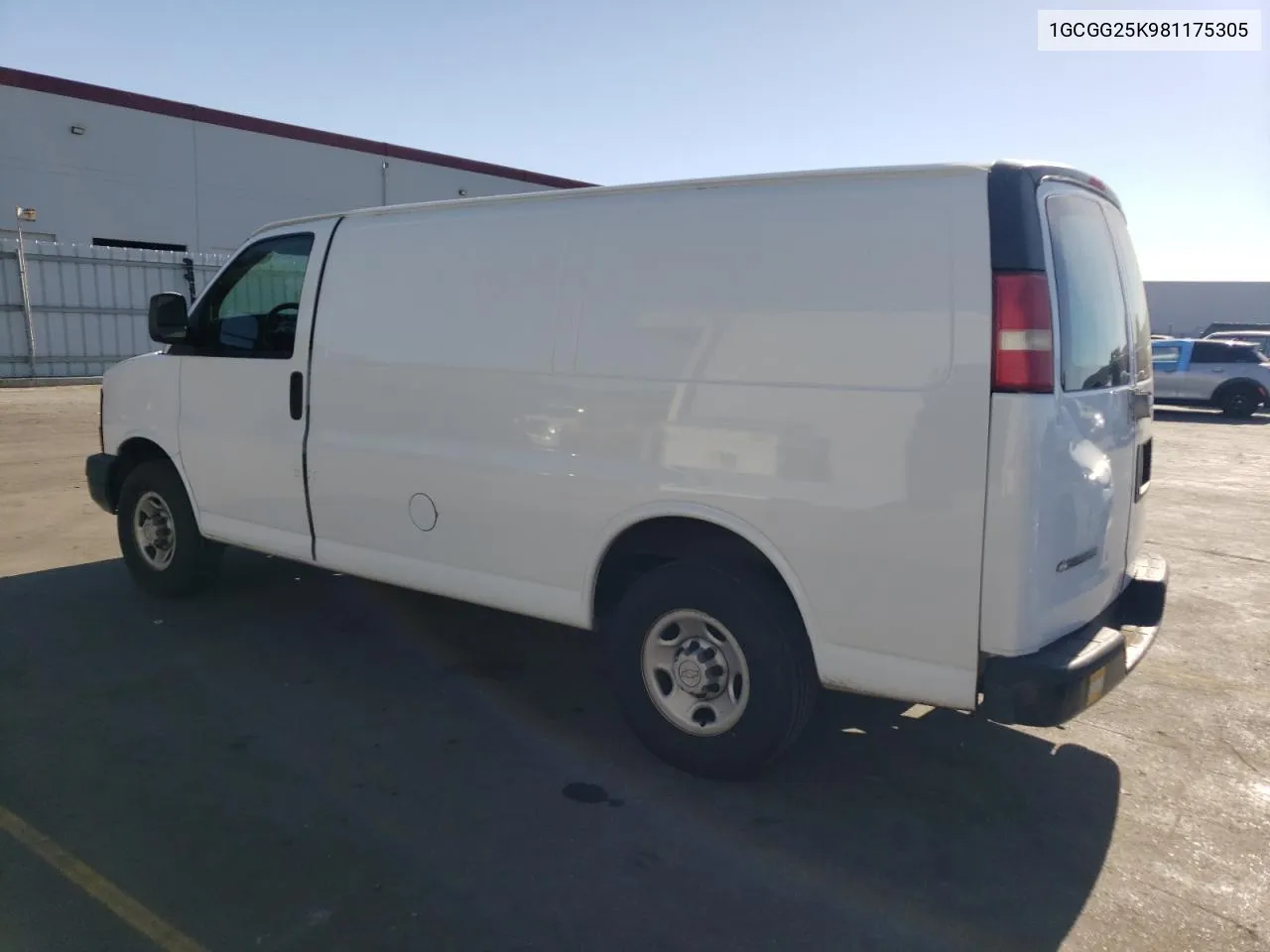 2008 Chevrolet Express G2500 VIN: 1GCGG25K981175305 Lot: 73610974