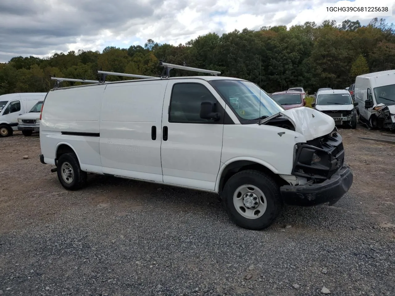 2008 Chevrolet Express G3500 VIN: 1GCHG39C681225638 Lot: 74251384