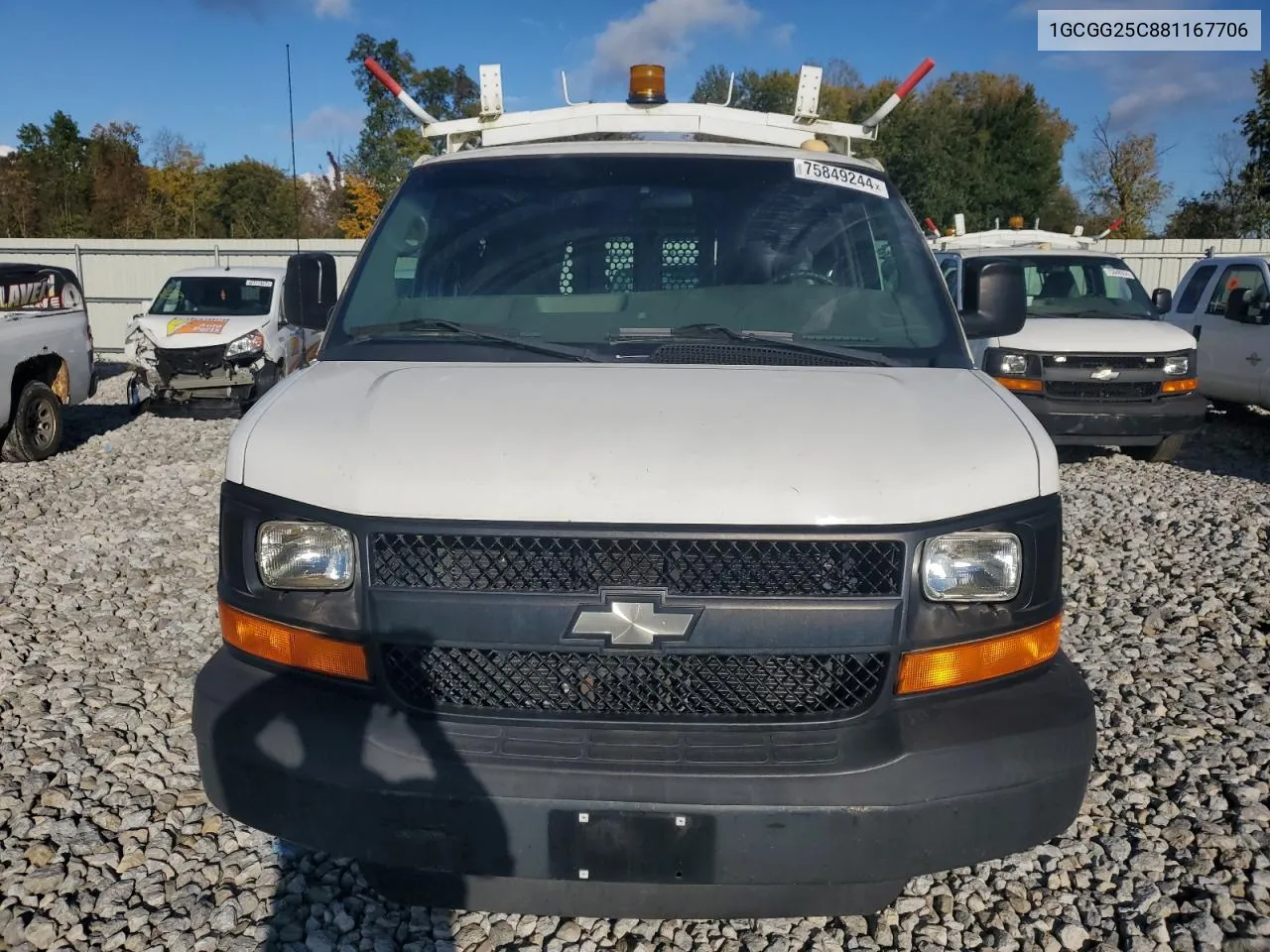 1GCGG25C881167706 2008 Chevrolet Express G2500