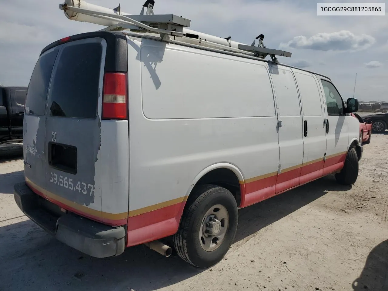 2008 Chevrolet Express G2500 VIN: 1GCGG29C881205865 Lot: 76195364