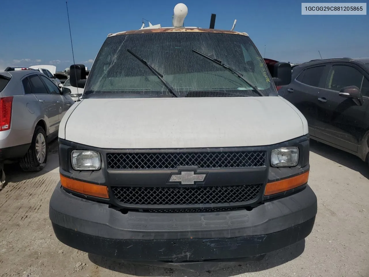 2008 Chevrolet Express G2500 VIN: 1GCGG29C881205865 Lot: 76195364