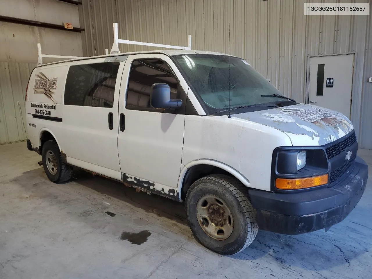 2008 Chevrolet Express G2500 VIN: 1GCGG25C181152657 Lot: 76544514