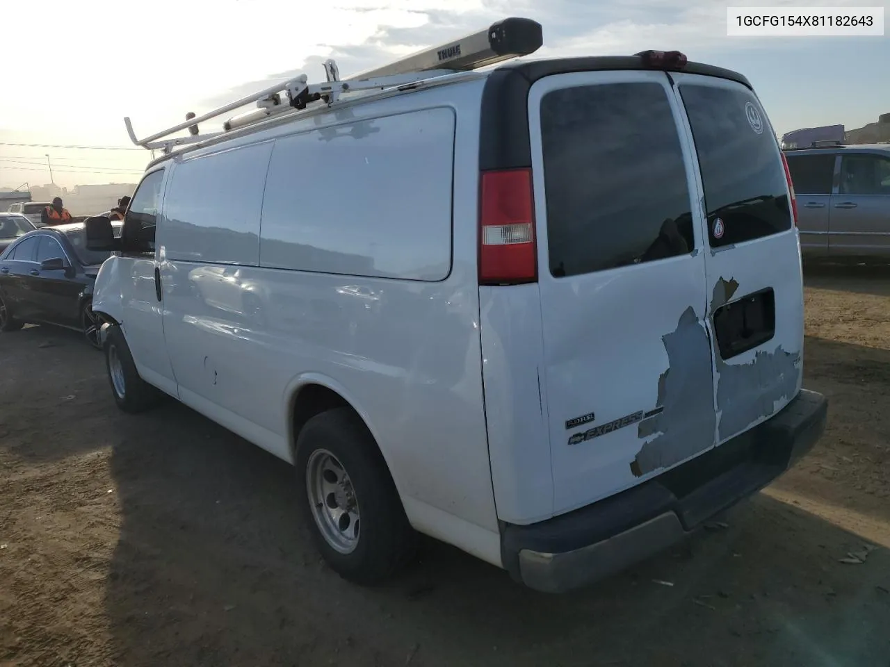 1GCFG154X81182643 2008 Chevrolet Express G1500