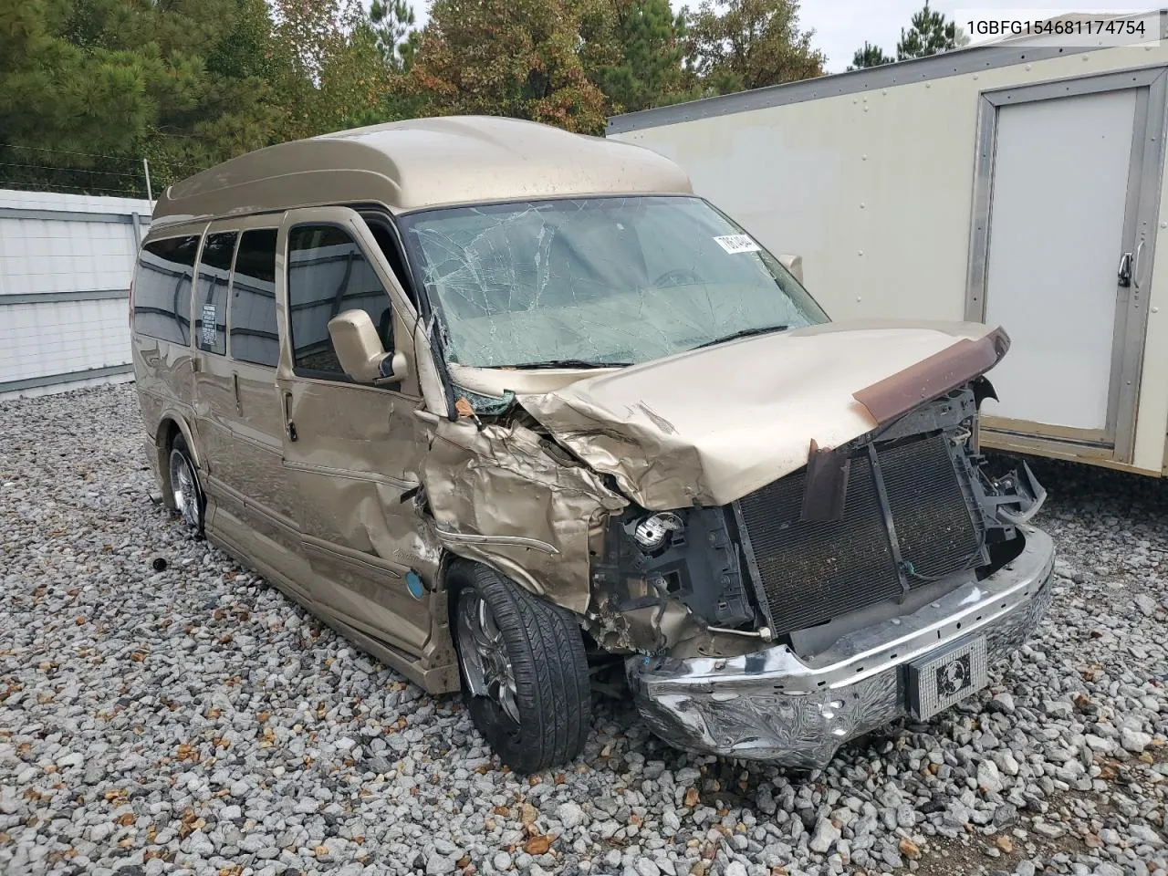 2008 Chevrolet Express G1500 VIN: 1GBFG154681174754 Lot: 78614944