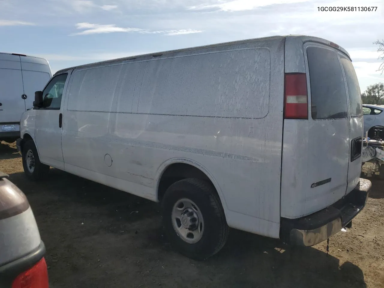 2008 Chevrolet Express G2500 VIN: 1GCGG29K581130677 Lot: 78749114