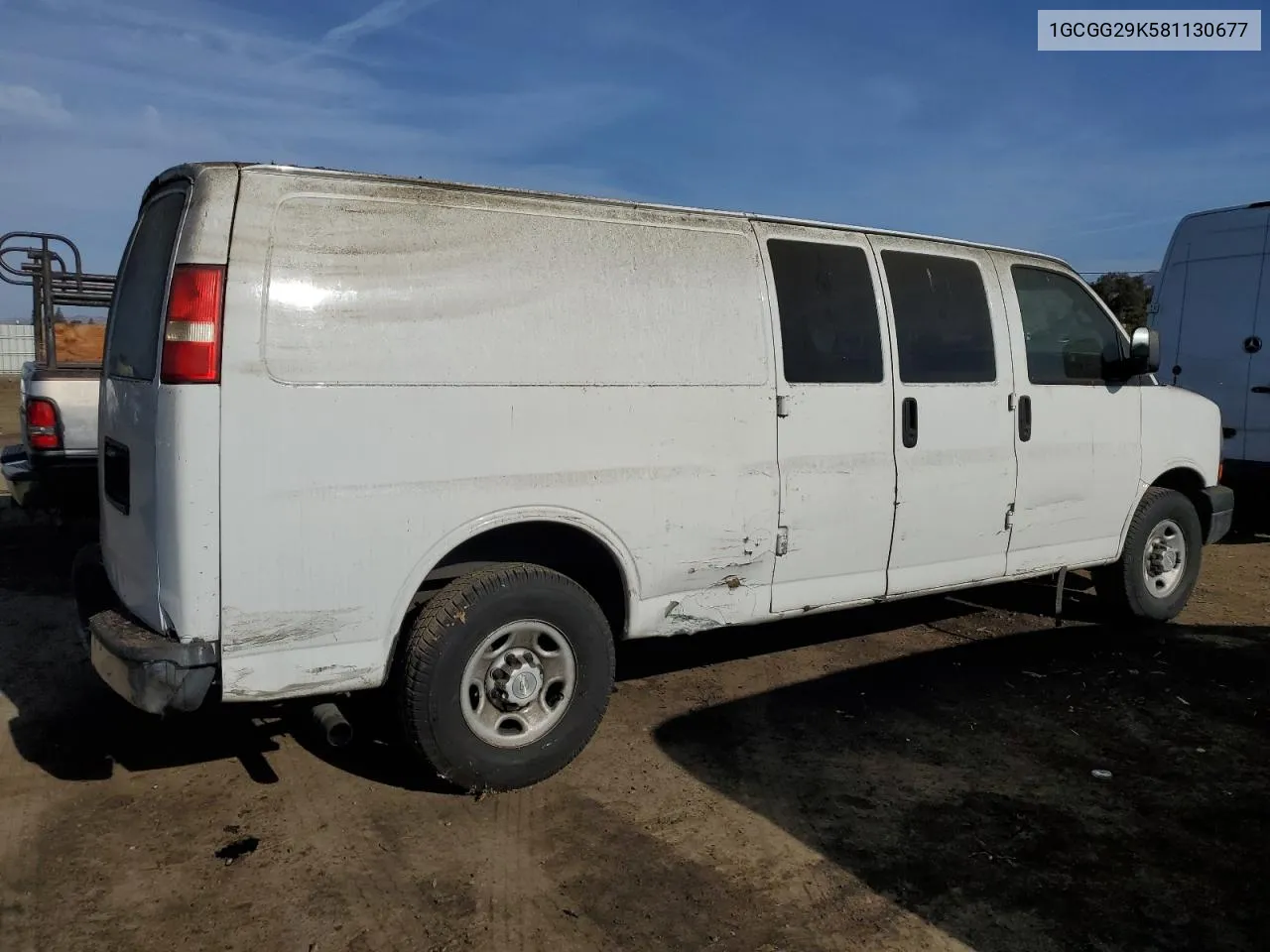 2008 Chevrolet Express G2500 VIN: 1GCGG29K581130677 Lot: 78749114