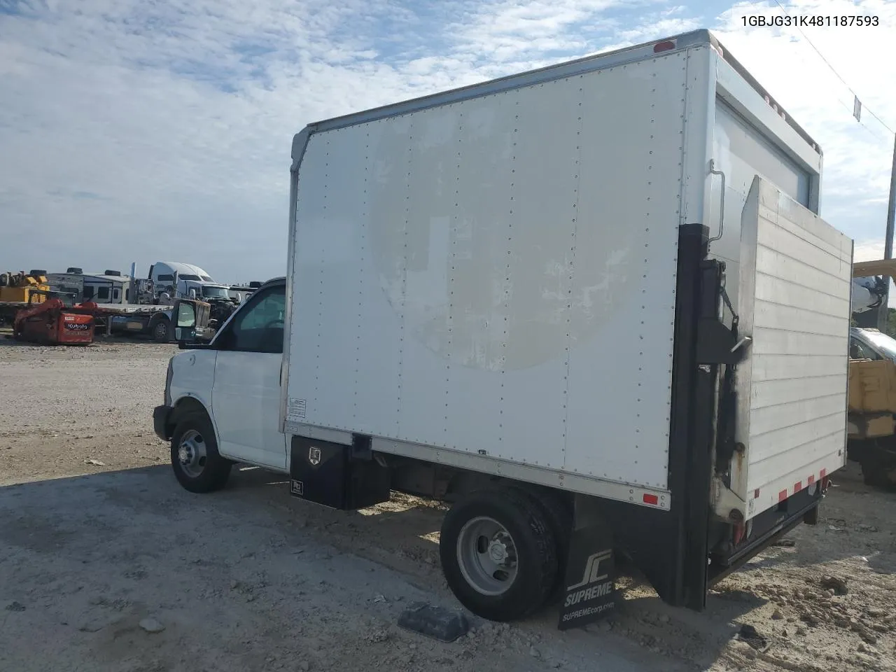 2008 Chevrolet Express G3500 VIN: 1GBJG31K481187593 Lot: 79067874