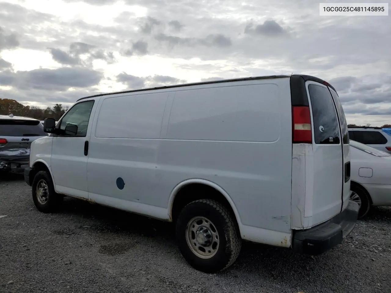 2008 Chevrolet Express G2500 VIN: 1GCGG25C481145895 Lot: 79108484