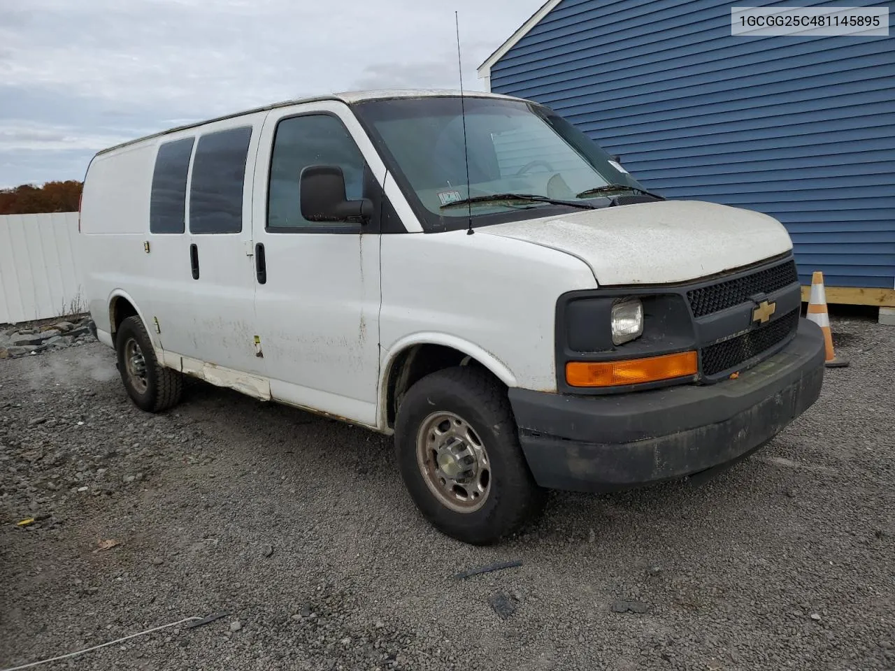 2008 Chevrolet Express G2500 VIN: 1GCGG25C481145895 Lot: 79108484