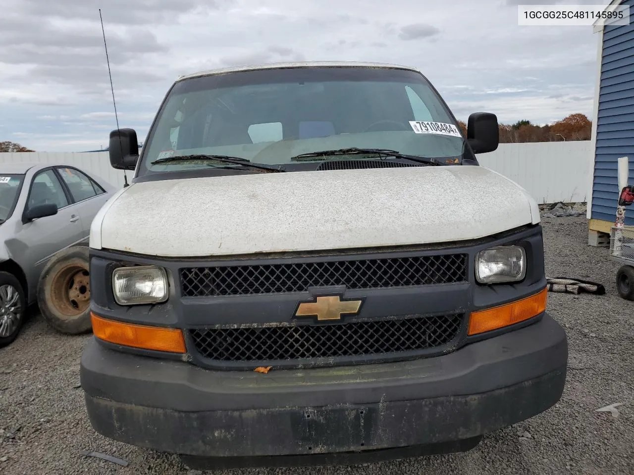 2008 Chevrolet Express G2500 VIN: 1GCGG25C481145895 Lot: 79108484