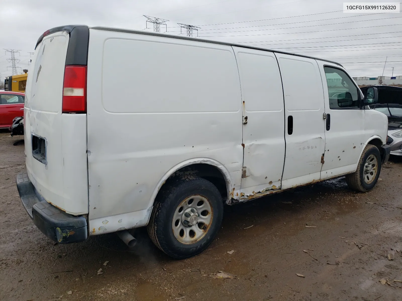 1GCFG15X991126320 2009 Chevrolet Express G1500