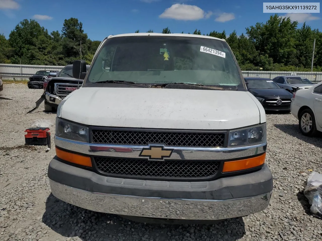 2009 Chevrolet Express G3500 VIN: 1GAHG35KX91139272 Lot: 66421394