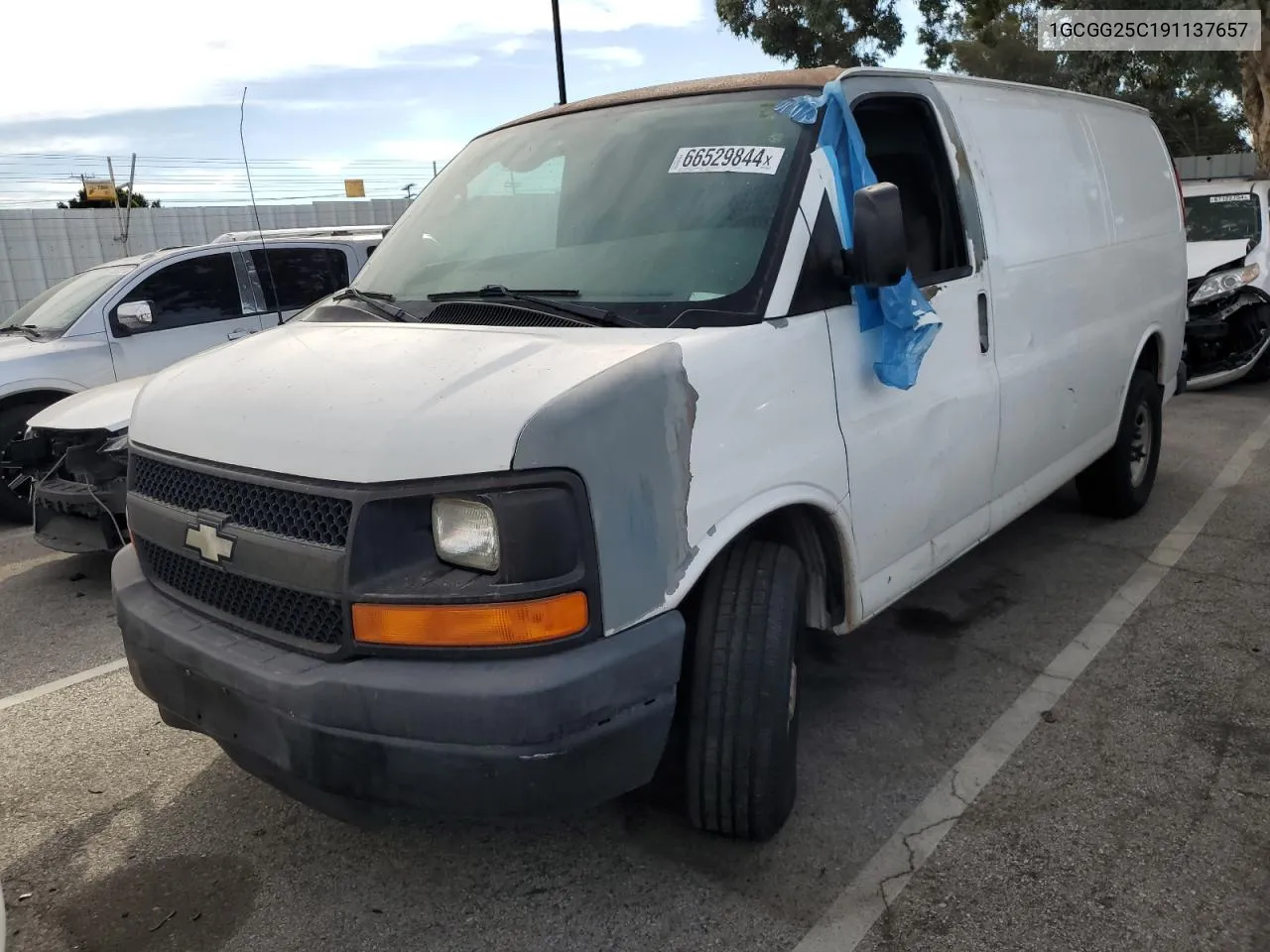 2009 Chevrolet Express G2500 VIN: 1GCGG25C191137657 Lot: 66529844