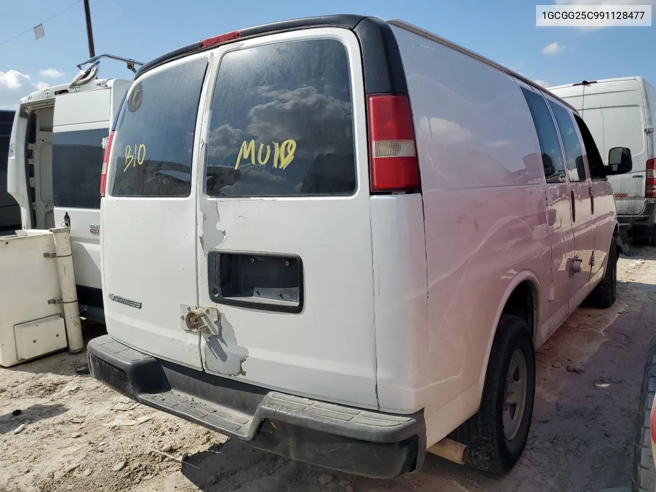 2009 Chevrolet Express G2500 VIN: 1GCGG25C991128477 Lot: 68139834