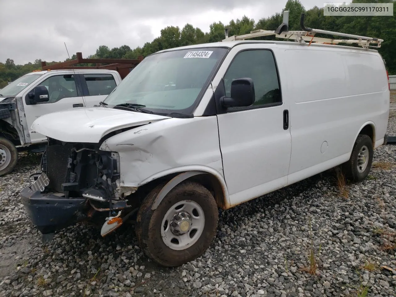 2009 Chevrolet Express G2500 VIN: 1GCGG25C991170311 Lot: 71454324