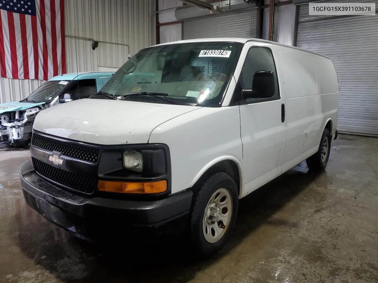 2009 Chevrolet Express G1500 VIN: 1GCFG15X391103678 Lot: 71833074