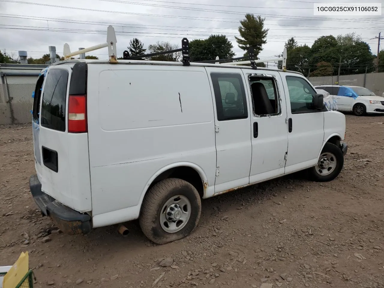 2009 Chevrolet Express G2500 VIN: 1GCGG25CX91106052 Lot: 72601634