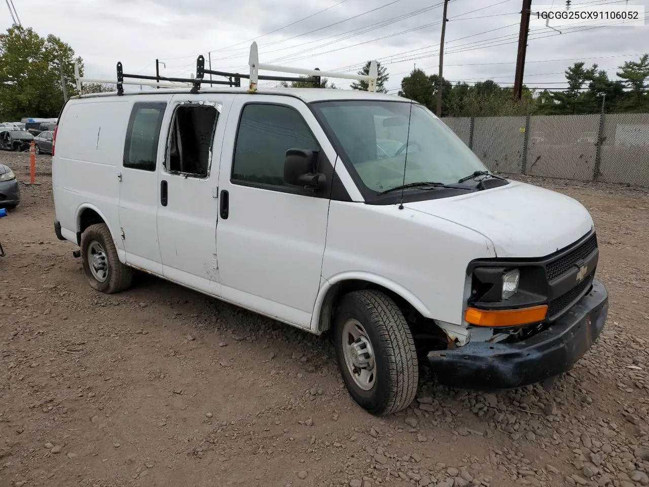 2009 Chevrolet Express G2500 VIN: 1GCGG25CX91106052 Lot: 72601634