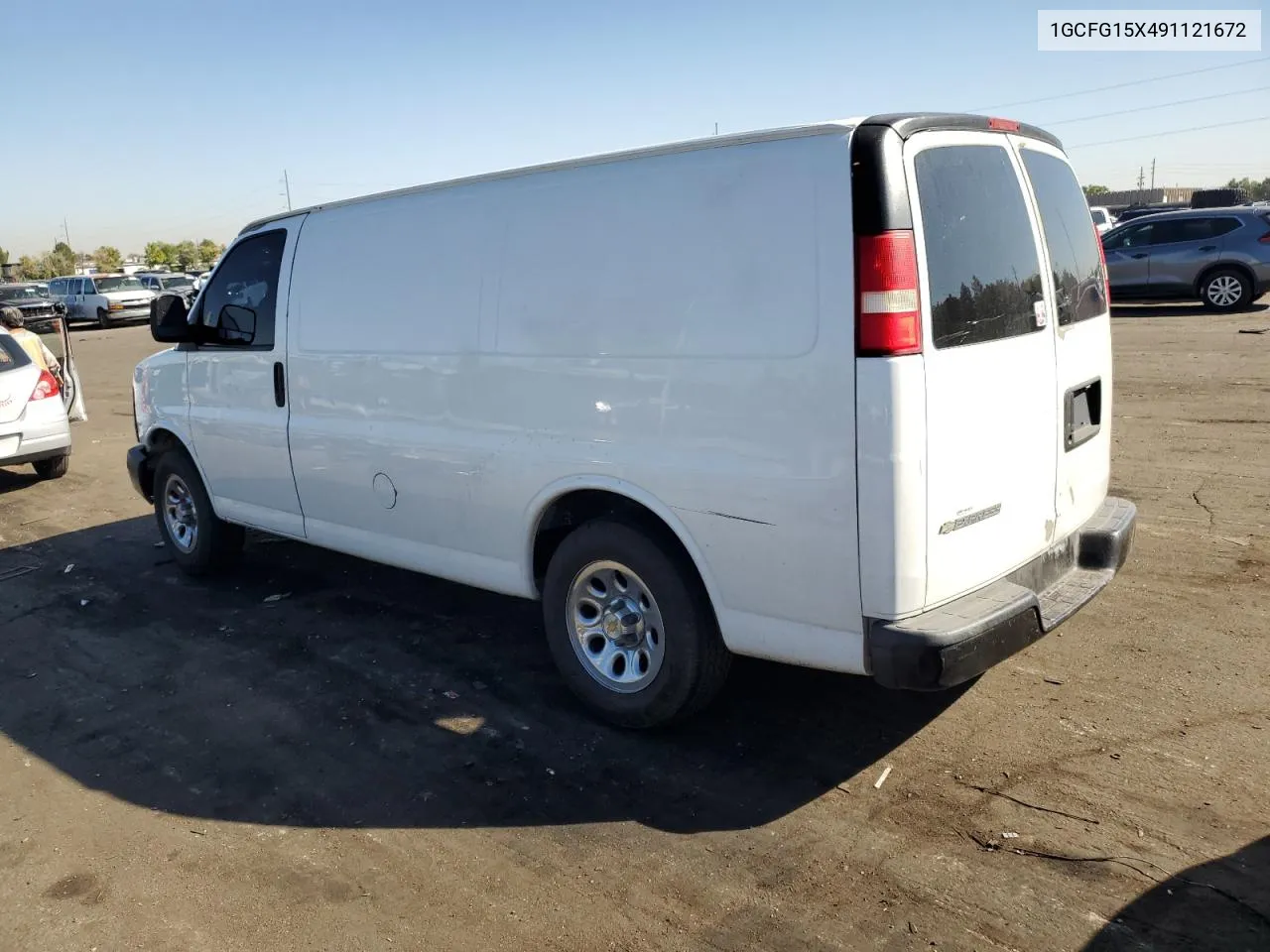 2009 Chevrolet Express G1500 VIN: 1GCFG15X491121672 Lot: 73699874