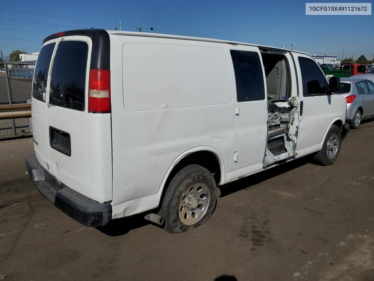 2009 Chevrolet Express G1500 VIN: 1GCFG15X491121672 Lot: 73699874