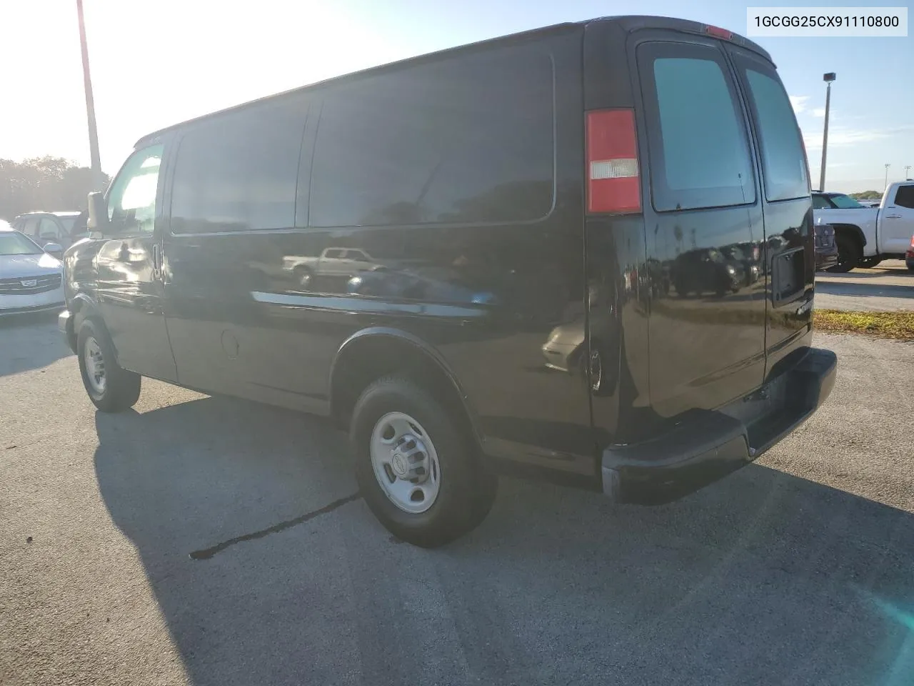 2009 Chevrolet Express G2500 VIN: 1GCGG25CX91110800 Lot: 74121964