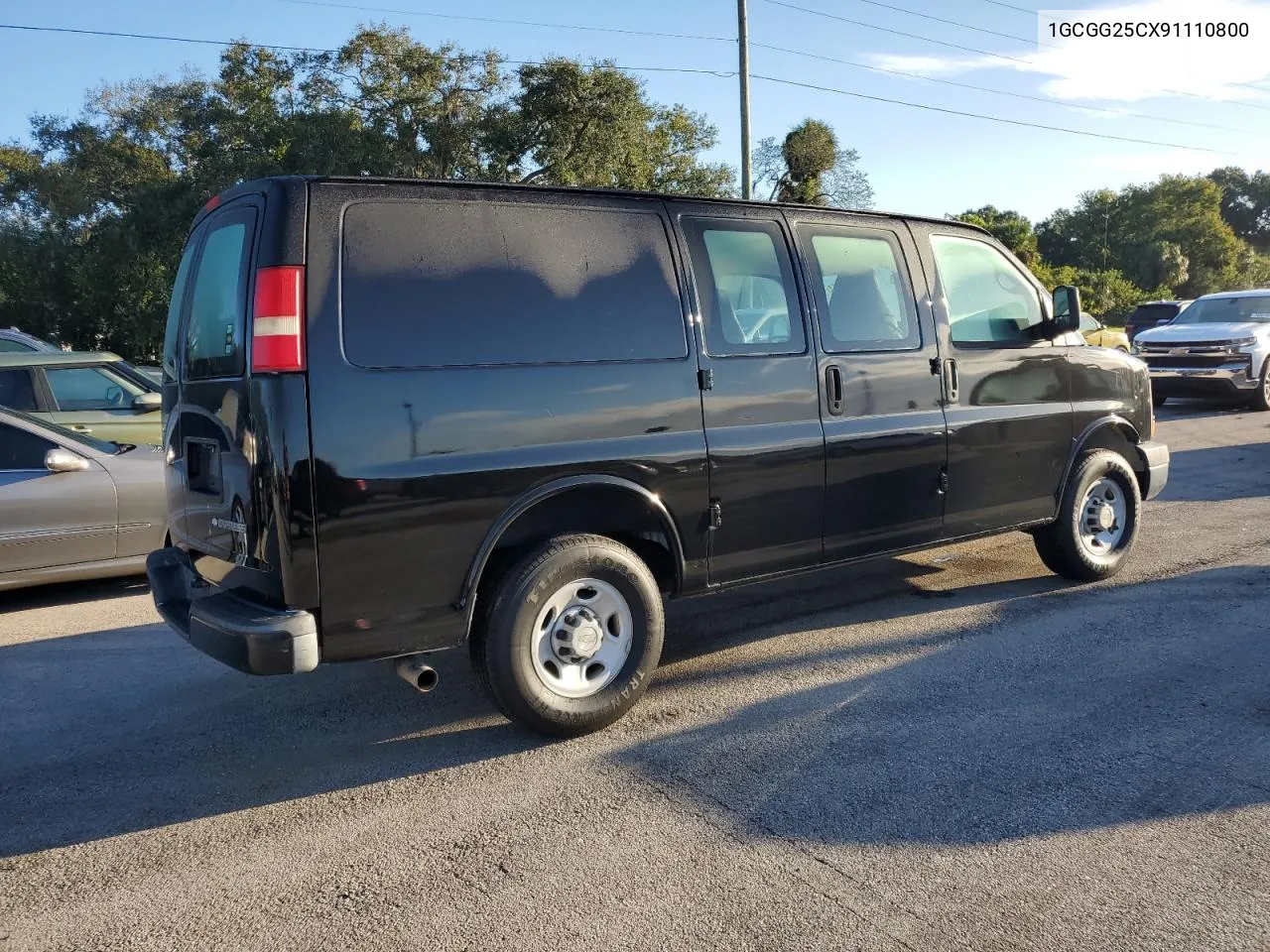 2009 Chevrolet Express G2500 VIN: 1GCGG25CX91110800 Lot: 74121964