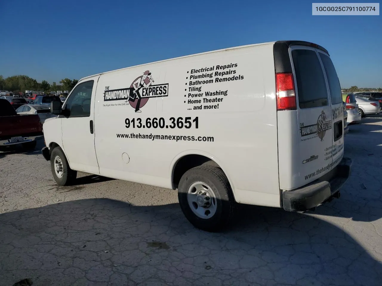 1GCGG25C791100774 2009 Chevrolet Express G2500