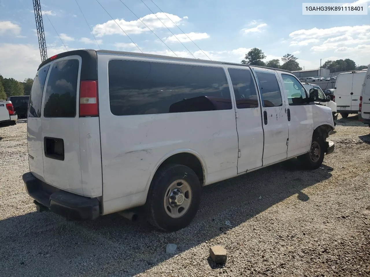 1GAHG39K891118401 2009 Chevrolet Express G3500