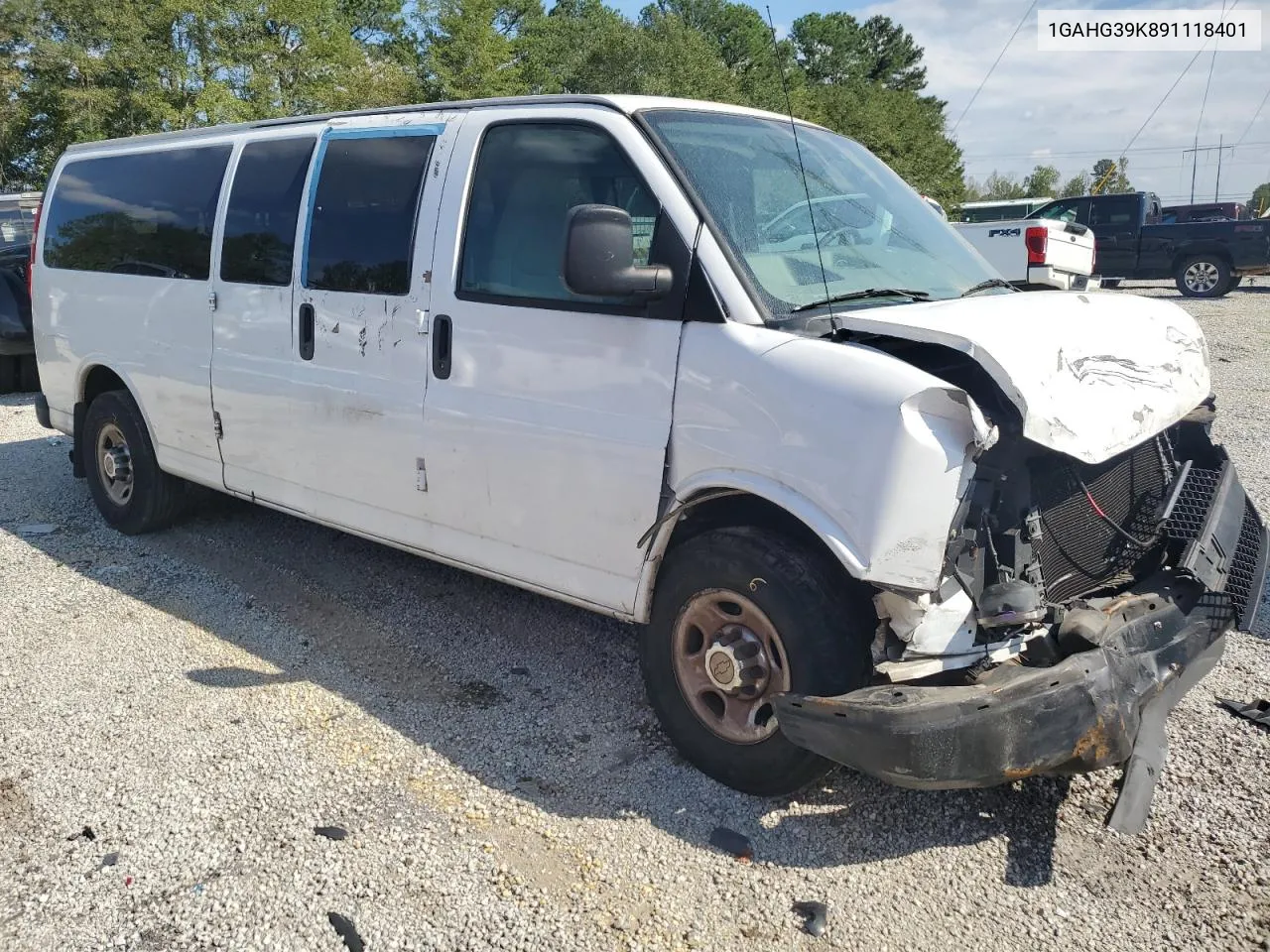 1GAHG39K891118401 2009 Chevrolet Express G3500