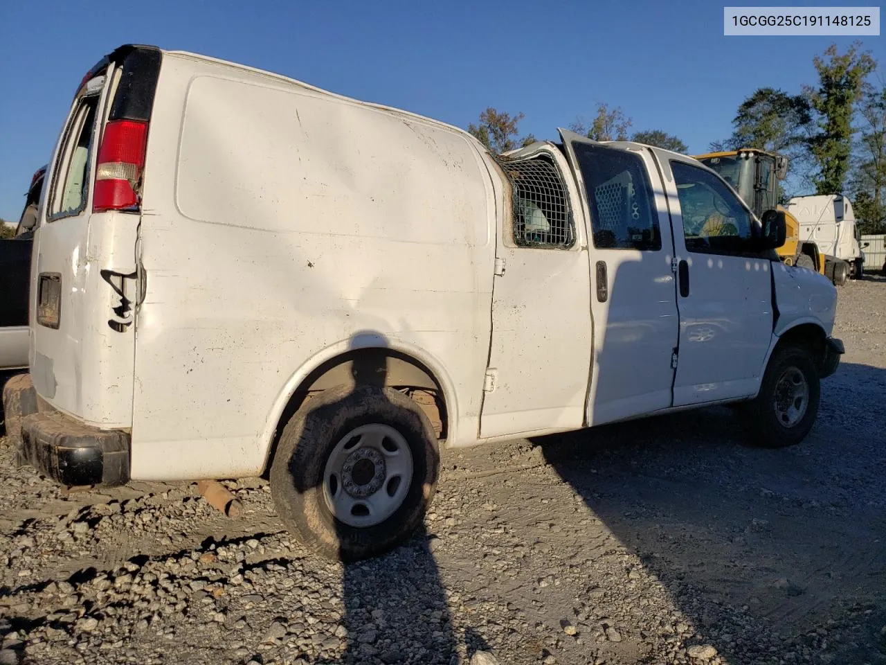 2009 Chevrolet Express G2500 VIN: 1GCGG25C191148125 Lot: 75524324