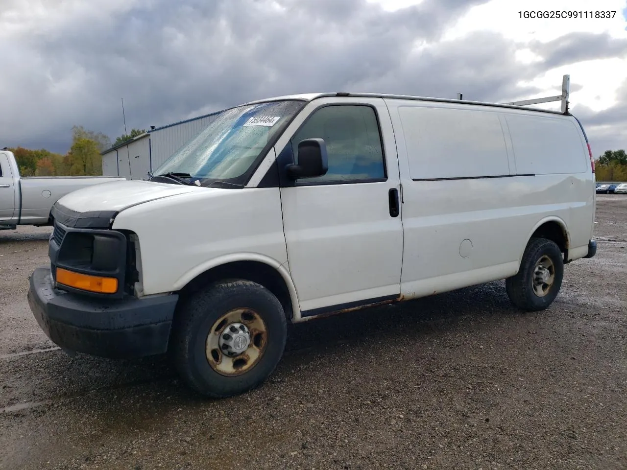 2009 Chevrolet Express G2500 VIN: 1GCGG25C991118337 Lot: 75934464