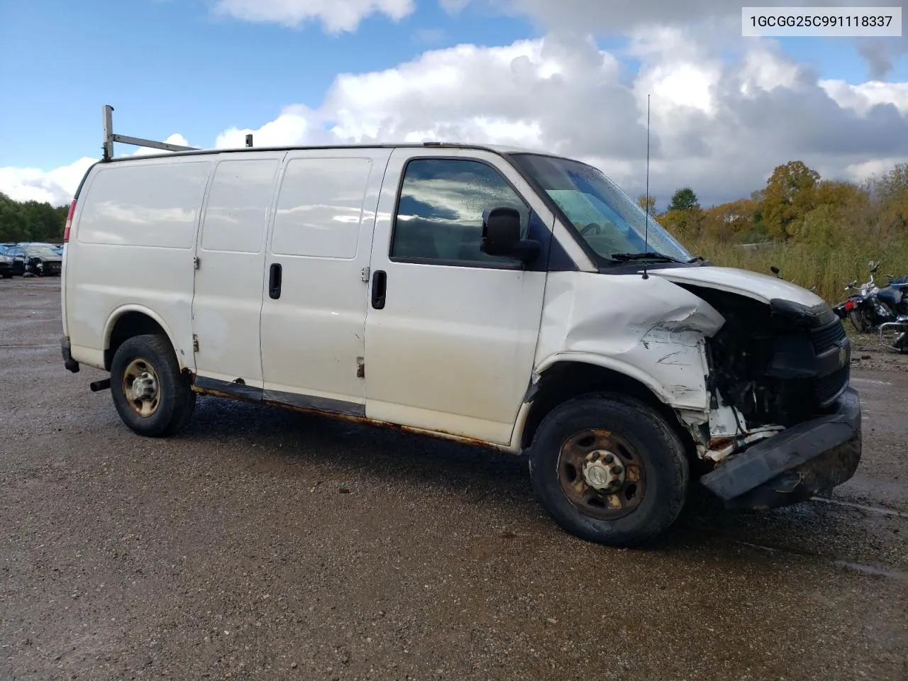 2009 Chevrolet Express G2500 VIN: 1GCGG25C991118337 Lot: 75934464