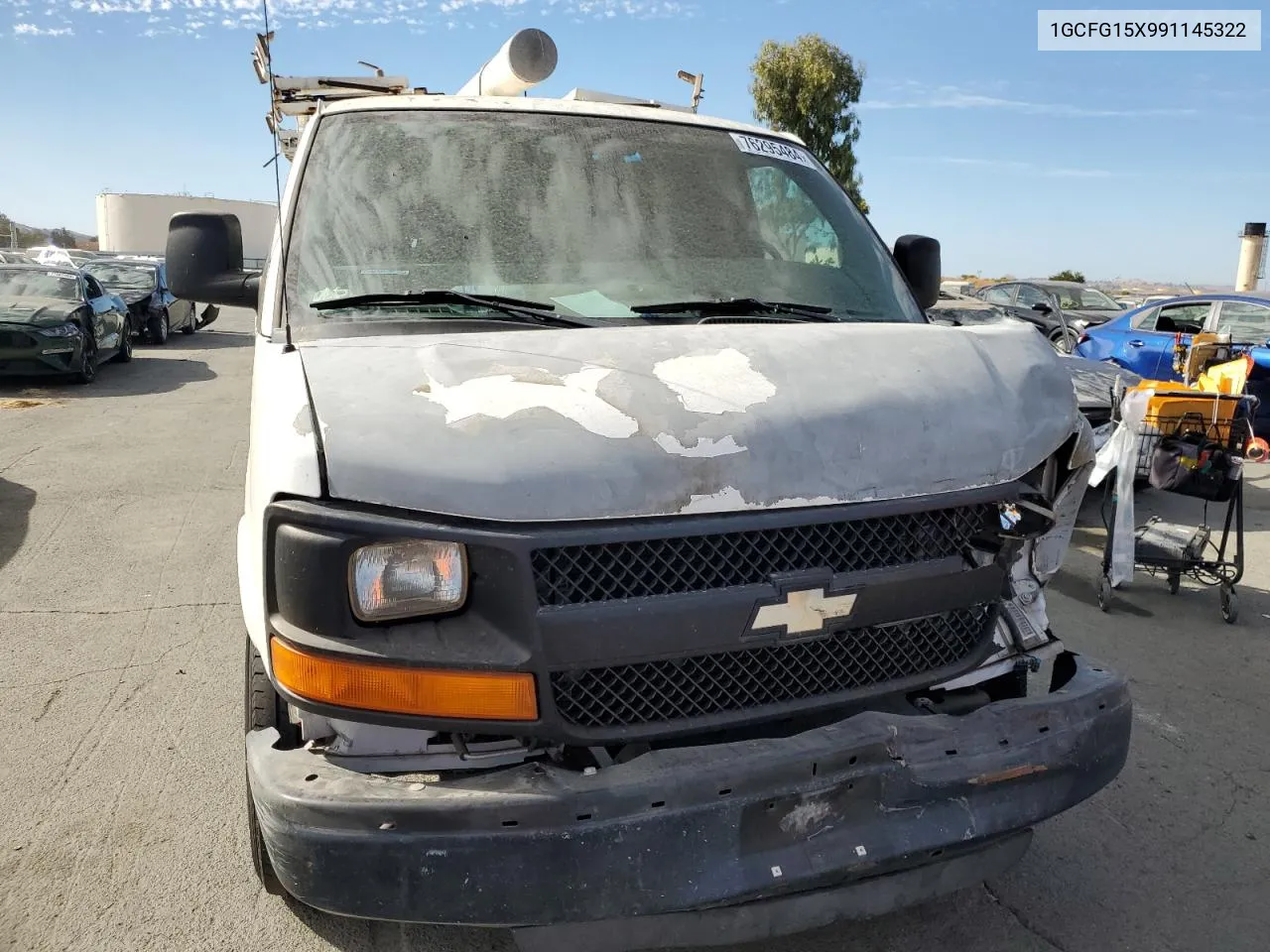 2009 Chevrolet Express G1500 VIN: 1GCFG15X991145322 Lot: 76295484