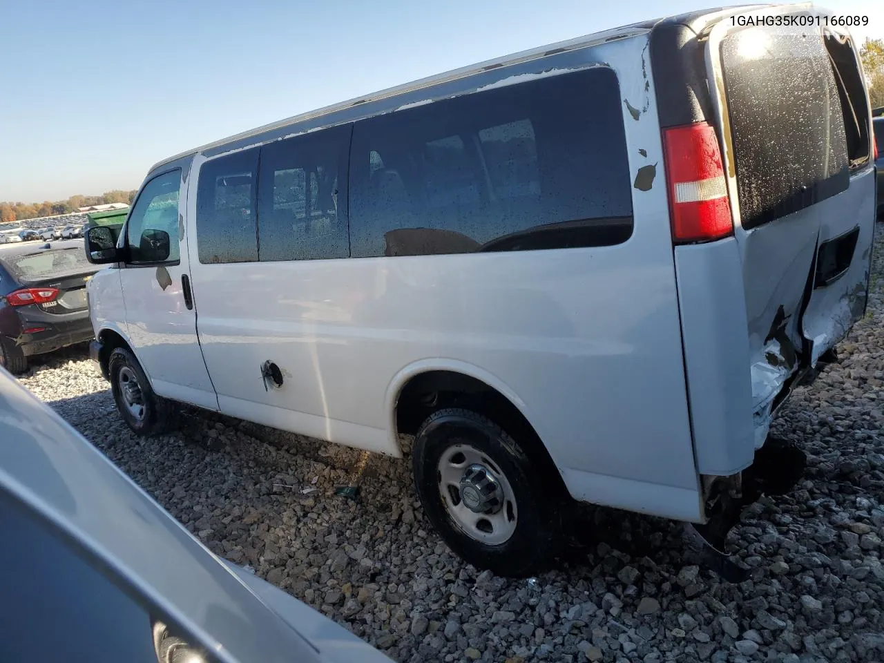 2009 Chevrolet Express G3500 VIN: 1GAHG35K091166089 Lot: 76703124